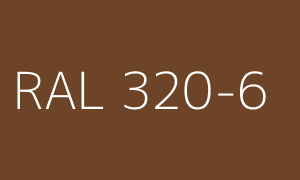 Kolor RAL 320-6