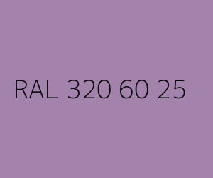Kolor RAL 320 60 25 