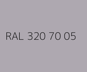 Kolor RAL 320 70 05 