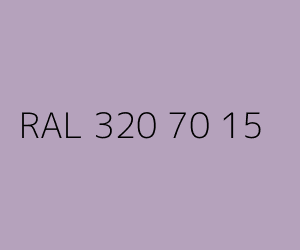 Kolor RAL 320 70 15 