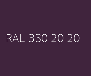 Kolor RAL 330 20 20 
