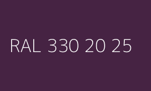 Kolor RAL 330 20 25