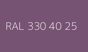 Kolor RAL 330 40 25