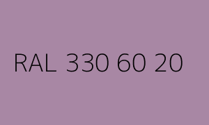 Kolor RAL 330 60 20