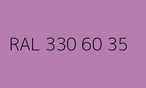 Kolor RAL 330 60 35