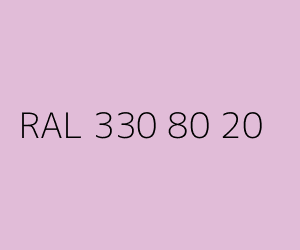 Kolor RAL 330 80 20 
