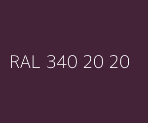 Kolor RAL 340 20 20 