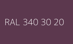 Kolor RAL 340 30 20