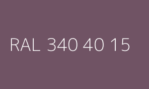 Kolor RAL 340 40 15