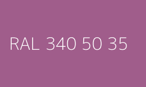 Kolor RAL 340 50 35