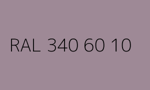 Kolor RAL 340 60 10