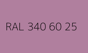 Kolor RAL 340 60 25