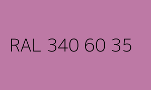 Kolor RAL 340 60 35