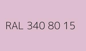 Kolor RAL 340 80 15
