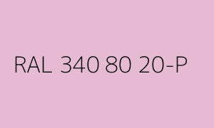 Kolor RAL 340 80 20-P
