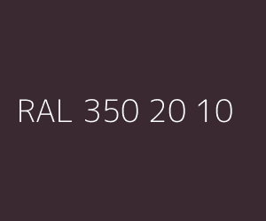 Kolor RAL 350 20 10 