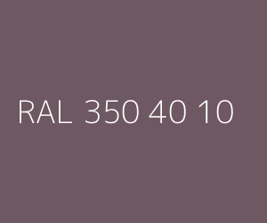 Kolor RAL 350 40 10 