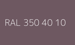 Kolor RAL 350 40 10