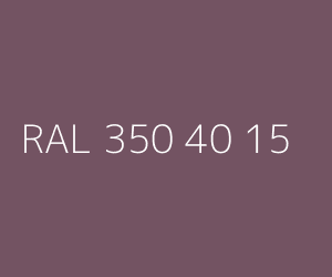 Kolor RAL 350 40 15 