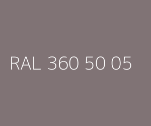 Kolor RAL 360 50 05 