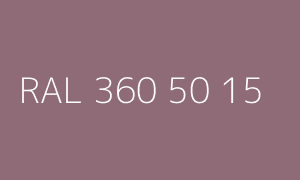 Kolor RAL 360 50 15