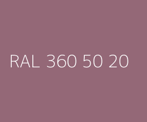 Kolor RAL 360 50 20 