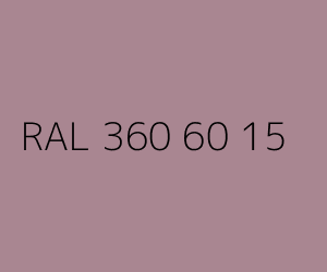 Kolor RAL 360 60 15 