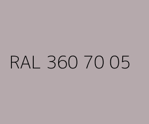 Kolor RAL 360 70 05 