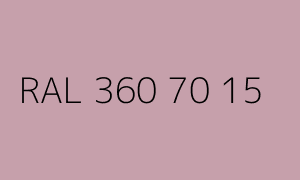 Kolor RAL 360 70 15