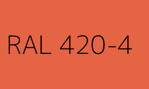 Kolor RAL 420-4