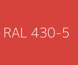 Kolor RAL 430-5 