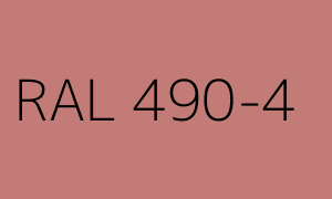 Kolor RAL 490-4