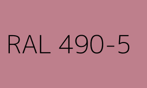 Kolor RAL 490-5