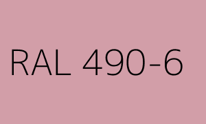 Kolor RAL 490-6