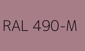 Kolor RAL 490-M