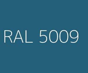 Kolor RAL 5009 AZURE BLUE