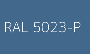 Kolor RAL 5023-P