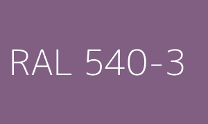 Kolor RAL 540-3
