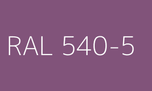 Kolor RAL 540-5