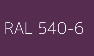 Kolor RAL 540-6