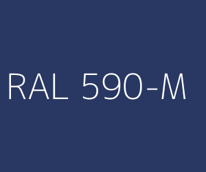 Kolor RAL 590-M 