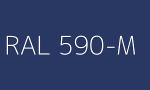Kolor RAL 590-M