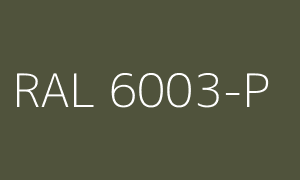 Kolor RAL 6003-P