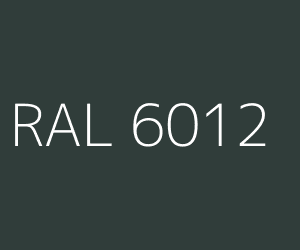 Kolor RAL 6012 BLACK GREEN