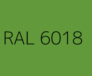 Kolor RAL 6018 YELLOW GREEN