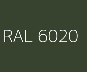 Kolor RAL 6020 CHROME GREEN