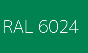 Kolor RAL 6024