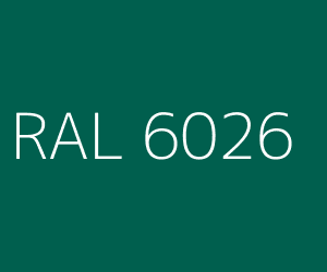 Kolor RAL 6026 OPAL GREEN