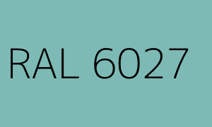 Kolor RAL 6027