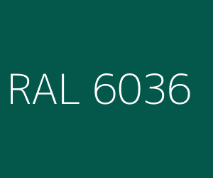 Kolor RAL 6036 PEARL OPAL GREEN